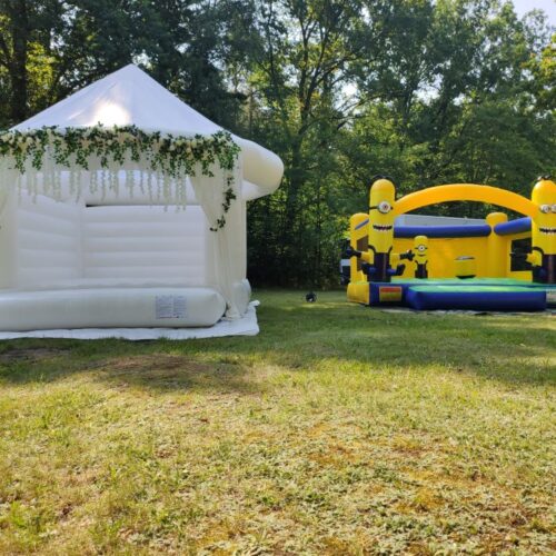 Hochzeitshüpfburg & Banana Hüpfburg