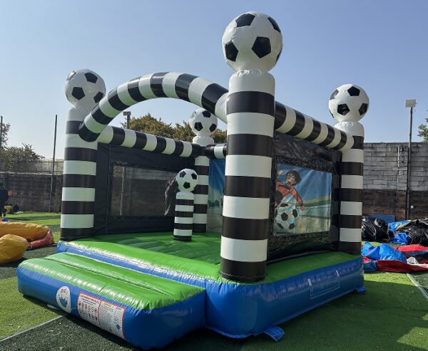 Hüpfburg Fußball
