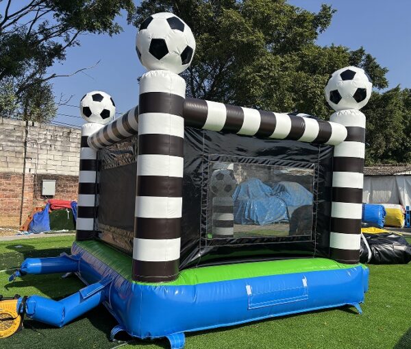 Hüpfburg Fußball