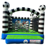 Hüpfburg Fußball